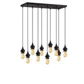 Lustra Exolamp, Negru
