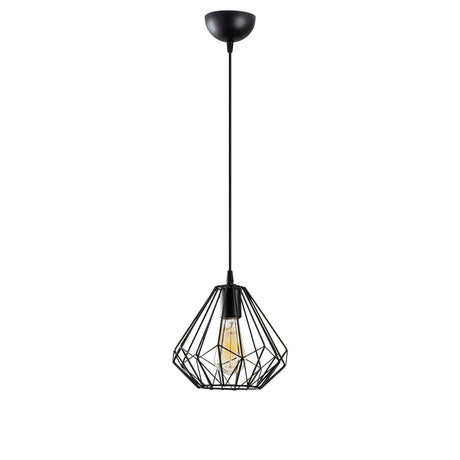 Lustra Fumelamp, Negru, 23x23x117 cm