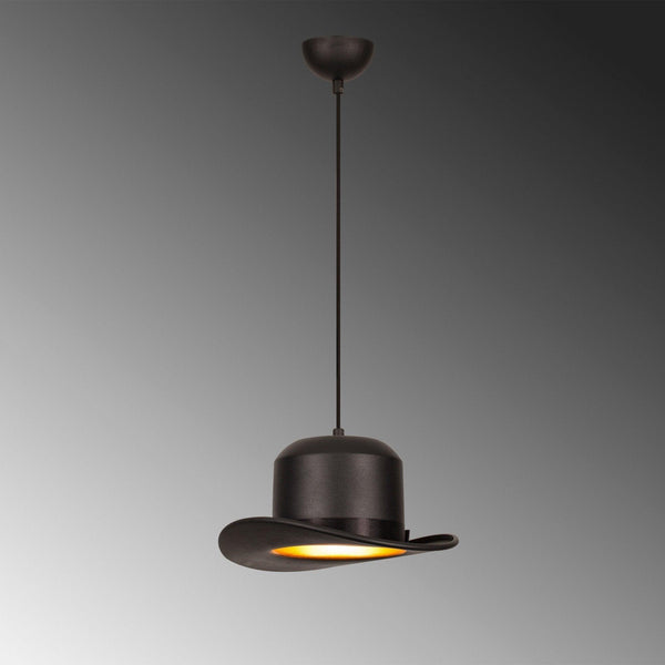 Lustra Gentleman, Negru, 30x30x114 cm