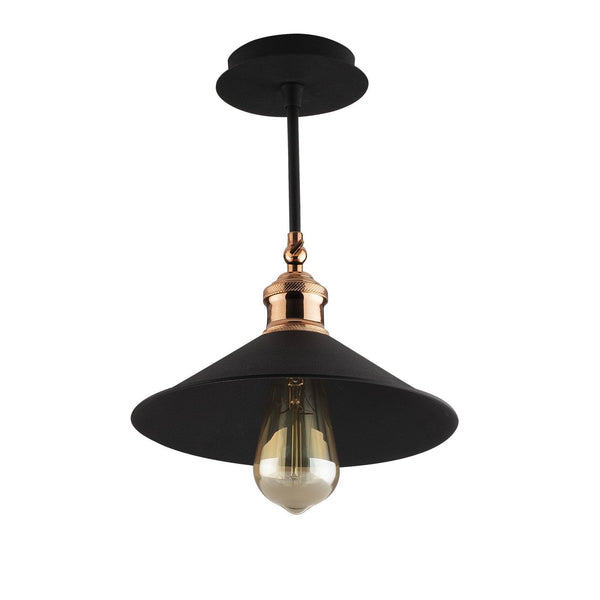 Lustra Litup 01, Negru, 24x24x31 cm