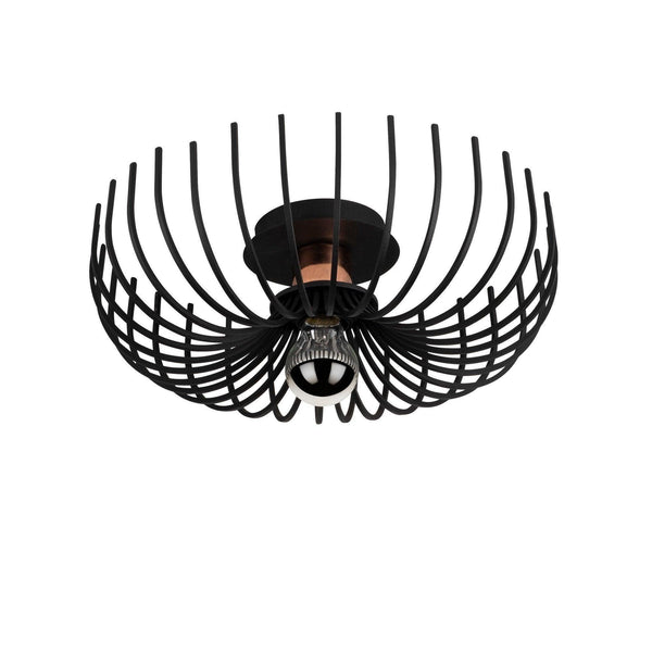 Lustra Litup, Negru, 36x12x12 cm