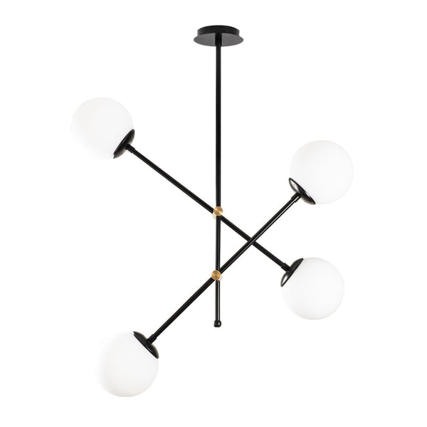 Lustra Lumea, Negru, 80x80x70 cm
