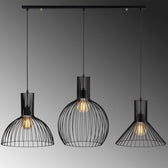 Lustra Luminar 68, Negru