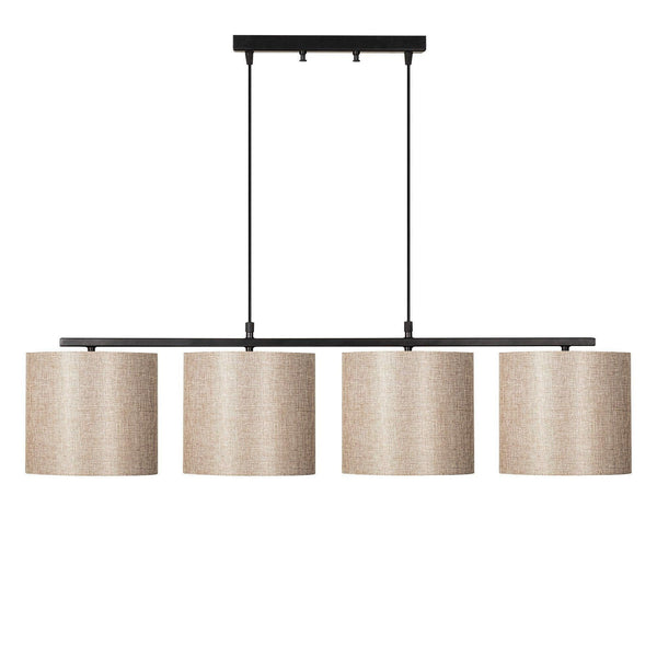 Lustra Luxxet, Negru/Crem, 110x120x25 cm