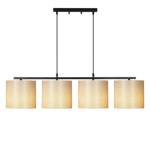 Lustra Luxxet, Negru/Crem, 110x120x25 cm