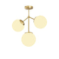 Lustra Ravelight 24, Galben/Alb