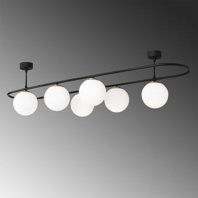 Lustra Sparklight, Negru
