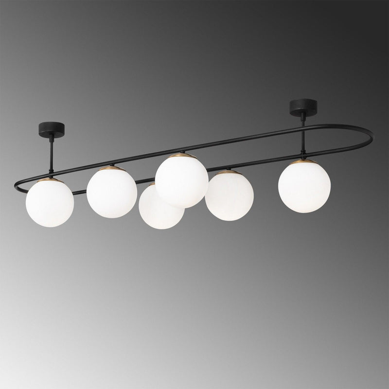 Lustra Sparklight, Negru