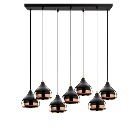 Lustra Sunlink, Negru, 112x88x36 cm