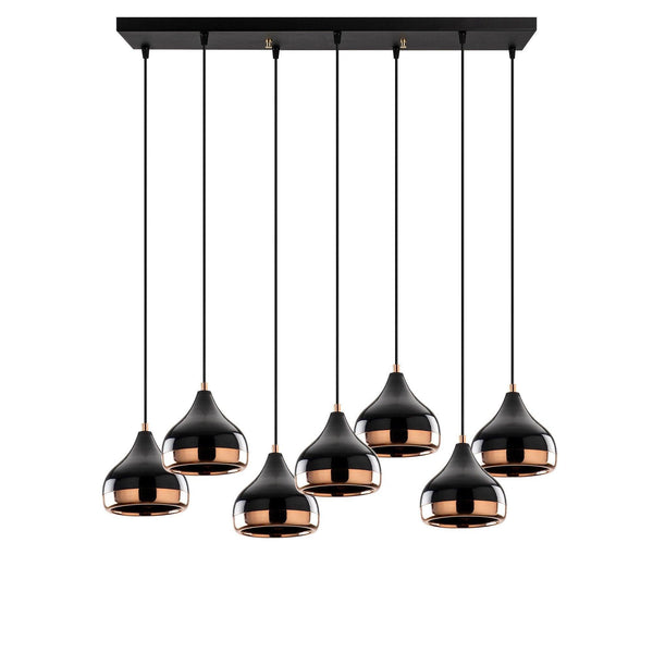 Lustra Sunlink, Negru, 112x88x36 cm