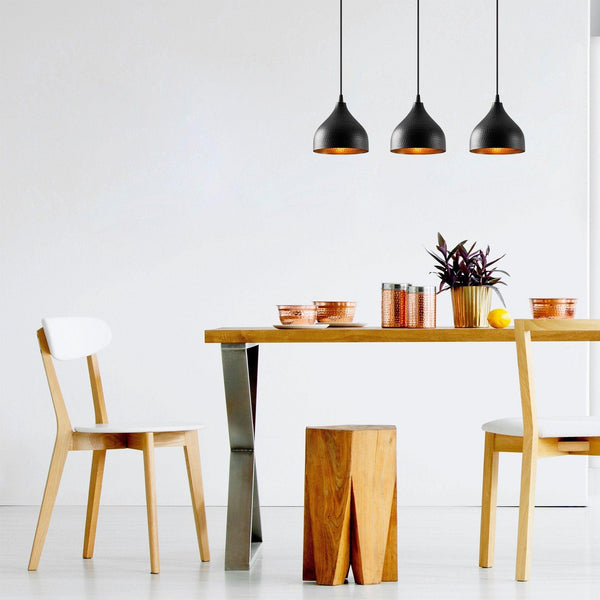 Lustra Sunspire 01, Negru, 68x68x114 cm
