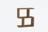 Masuta de Cafea Lateral  Bombon, Nuc, 45 x 51 x 17 cm