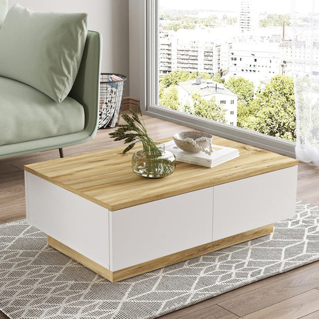 Masuta de cafea Pablo, Stejar, 90x32x60 cm