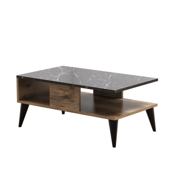 Masuta de cafea Ramos, Nuc, 90x40x54 cm