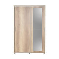Pantofar Adore Porto cu cuier, 2 usi cu oglinda, 12 rafturi, capacitate 35 perechi incaltaminte, 120 x 212 x 40 Cm