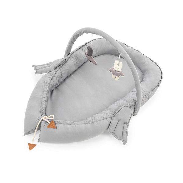 Pat de bebeluș Babynest, 70x12x110 cm