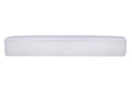 Protectie de pat double, Alb, 200 x 180 cm,100% Bumbac Ranforce