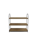 Raft De Bucatarie Hamm cu 3 Rafturi, Stejar, 45 X 42 X 17 Cm