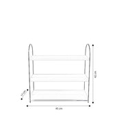 Raft De Bucatarie Hamm cu 3 Rafturi, Stejar, 45 X 42 X 17 Cm