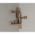 Raft de perete Biat, 3 Rafturi, Stejar, 105 x 60 x 20 cm