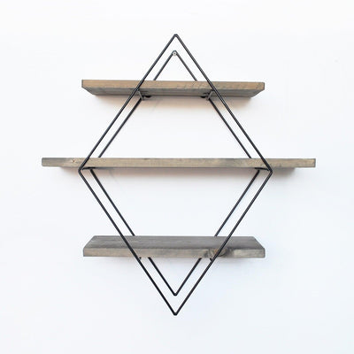 Raft de perete Kube, Nuc, 60x60x14 cm