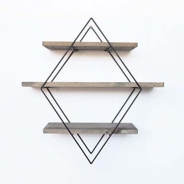Raft de perete Kube, Nuc, 60x60x14 cm