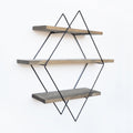 Raft de perete Kube, Nuc, 60x60x14 cm