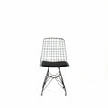 Scaun metal Frame, Negru, 53 x 80 x 51 cm