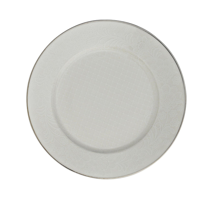 Serviciu de masa, 62 piese,  Portelan, Alb