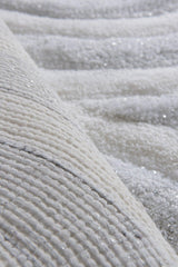 Set Covor de baie (3 bucăți), Alb