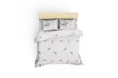 Set Lenjerie de pat double, 100% Bumbac Ranforce, Alb, 220x160 cm, imagine suplimentara