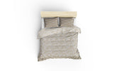 Set Lenjerie de pat double, 100% Bumbac Ranforce, Crem, 220x200 cm, imagine suplimentara