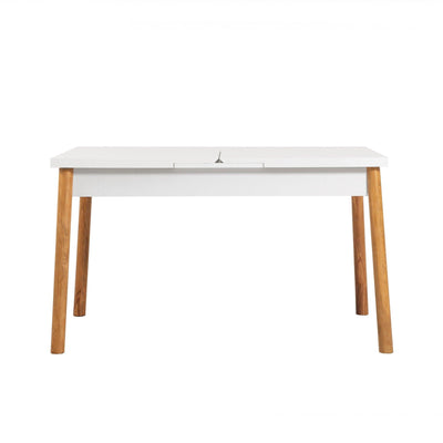 Set Masa Bucatarie și scaune (5 bucăți) Santiago 0900, Stejar, 120x75x75 cm