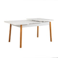 Set Masa Bucatarie și scaune (5 bucăți) Santiago 0900, Stejar, 120x75x75 cm