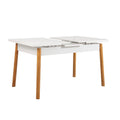 Set Masa Bucatarie și scaune (5 bucăți) Santiago 0900, Stejar, 120x75x75 cm