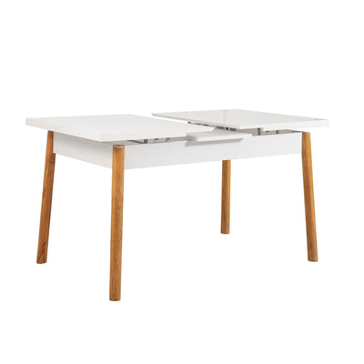 Set Masa Bucatarie și scaune (5 bucăți) Santiago 0900, Stejar, 120x75x75 cm