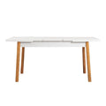 Set Masa Bucatarie și scaune (5 bucăți) Santiago 0900, Stejar, 120x75x75 cm