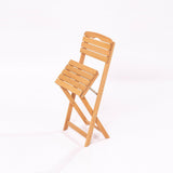 Set masă și scaune de grădină (3 bucăți) MY003, Maro, 80x72x60 cm