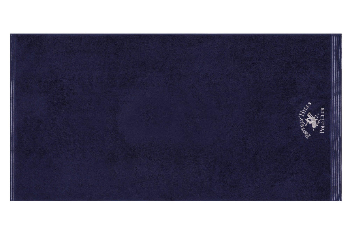 Set prosoape de baie (2 bucăți), Albastru, 140x70 cm