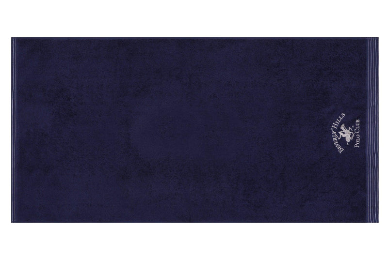 Set prosoape de baie (2 bucăți), Albastru, 140x70 cm