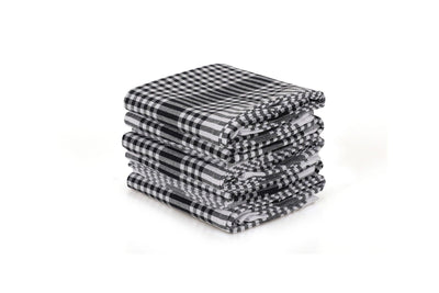 Set Prosoape de Bucatarie (10 bucăți), Negru, 65x45 cm