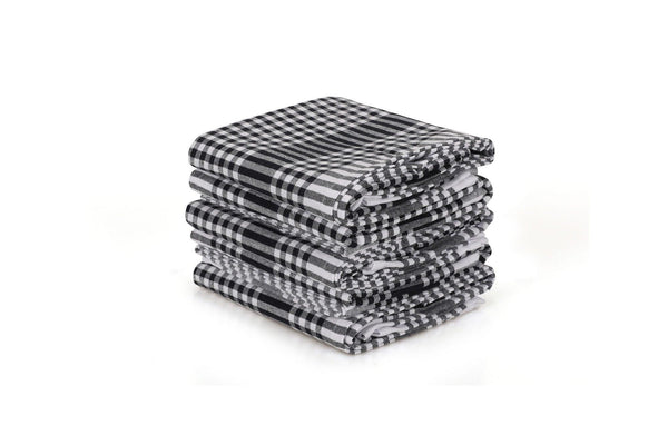 Set Prosoape de Bucatarie (10 bucăți), Negru, 65x45 cm