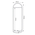 Suport/Stander Umerase Roma Auriu, 46 X 140 X 34 Cm
