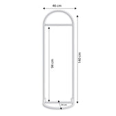 Suport/Stander Umerase Roma Auriu, 46 X 140 X 34 Cm