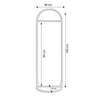 Suport/Stander Umerase Roma Auriu, 46 X 140 X 34 Cm