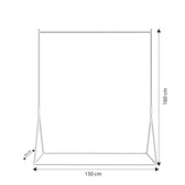 Suport/Stander Umerase Venice Auriu, 150X160X34 Cm
