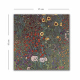 Tablou Canvas 4545KLIMT007, Multicolor, 45x45 cm