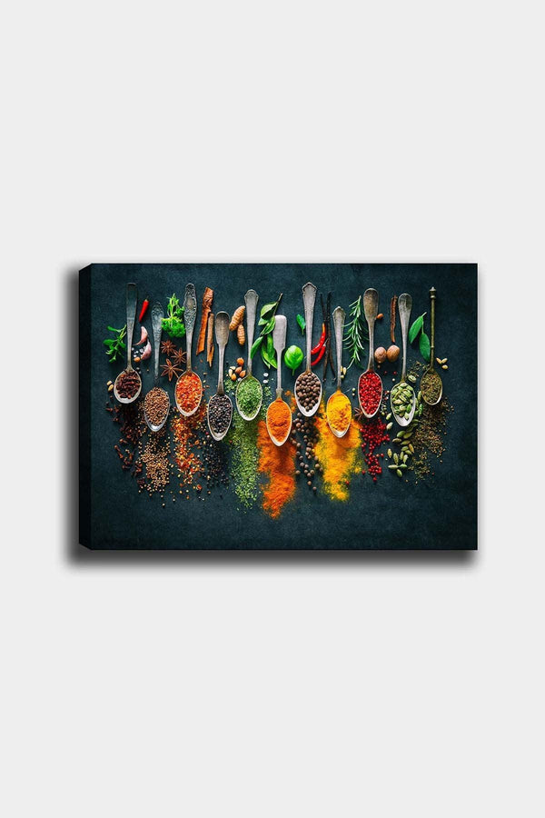 Tablou Canvas Condimente, Multicolor, 70x50 cm