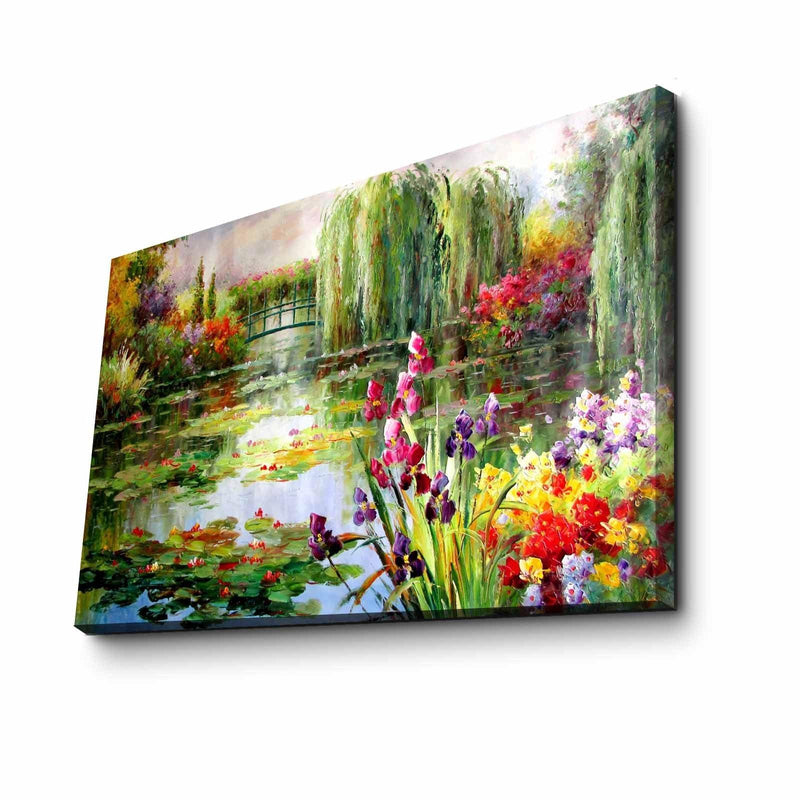 Tablou Canvas Delta Vacaresti, Multicolor, 70 x 45 cm