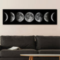 Tablou Canvas Eclipse Lunar, Multicolor, 120x50 cm